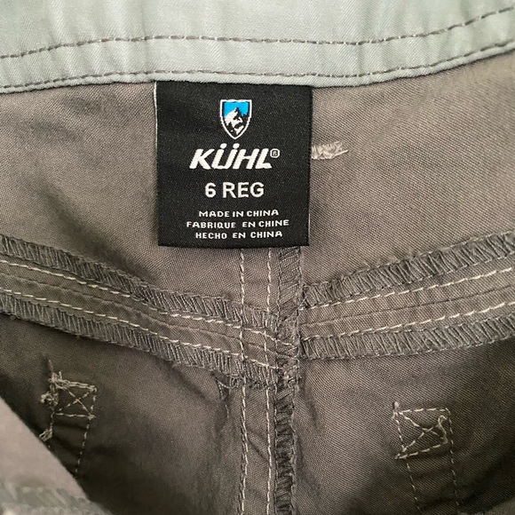 Kuhl Hiking Outdoor Gray Lightweight Pants  Women’s Size 6R - Picture 6 of 16